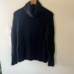Babaton/Aritzia Black Cowl Neck Sweater